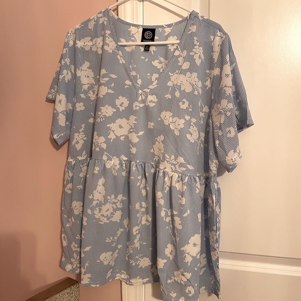 Blue blouse
